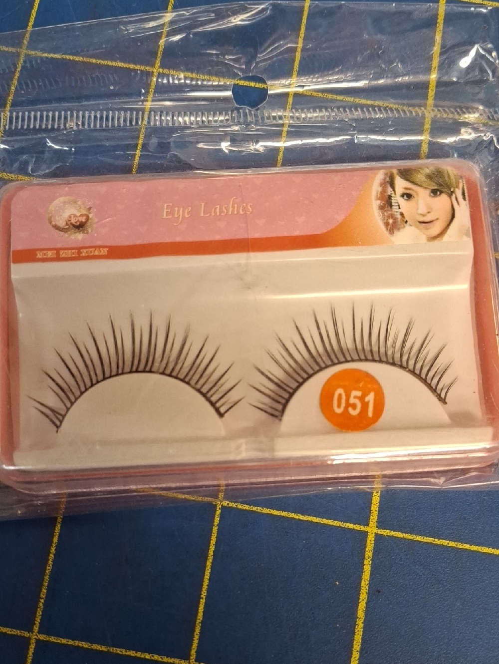 False Eyelashes 051 - Natural Black Lashes for Women New